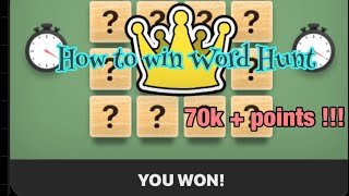 Strategies to Help Win Word Games
