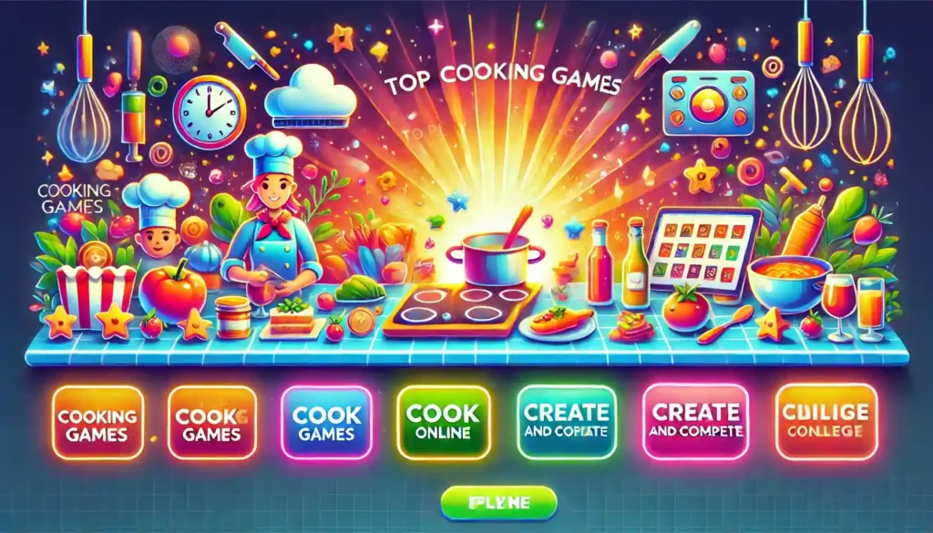 Fast-Paced Cooking Games
