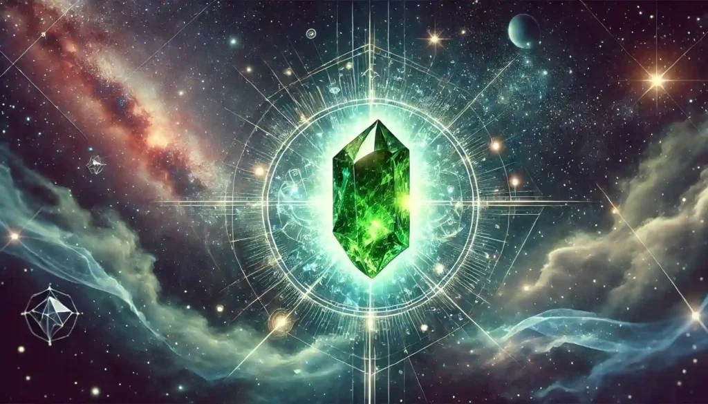 Moldavite's unique energy source