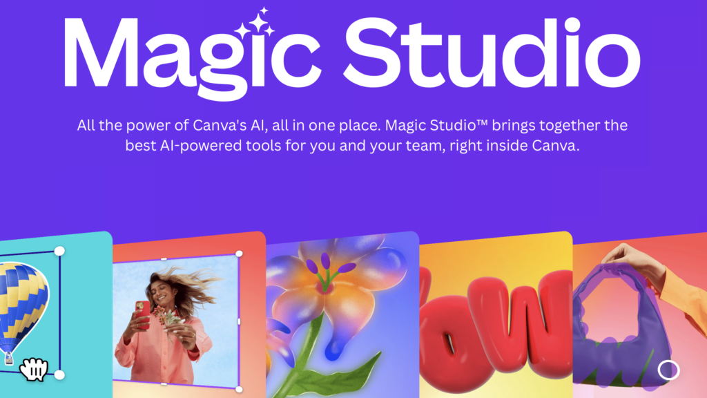 2. Canva AI Magic Studio
