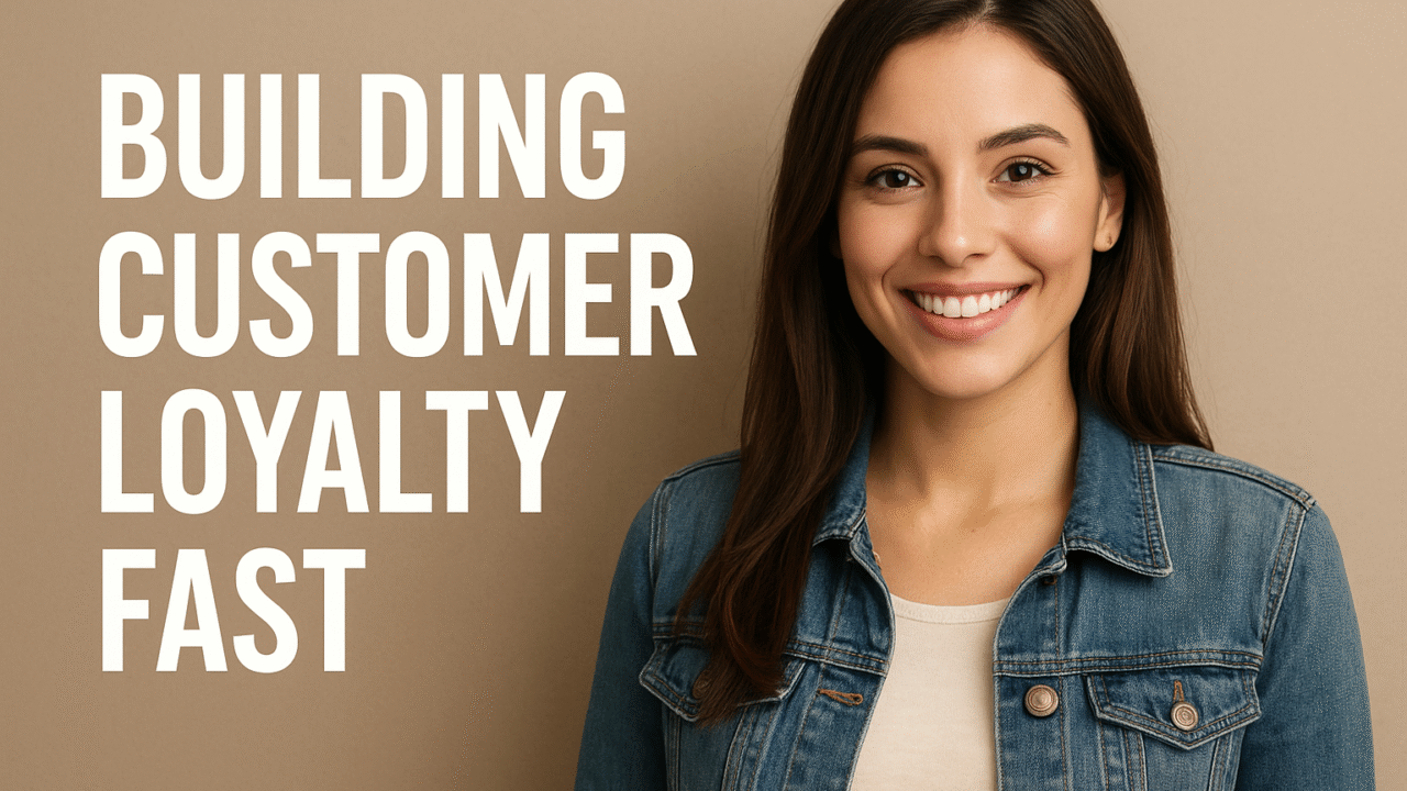 Building Customer Loyalty Fast